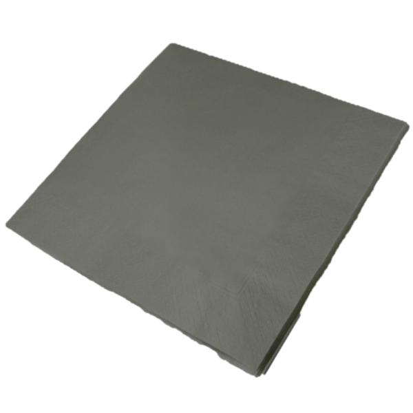 40cm-Napkins---2ply---Grey